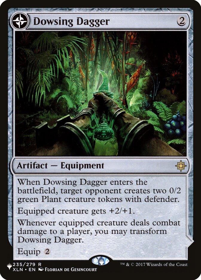 Dowsing Dagger // Lost Vale (XLN-235) - The List (PLST)