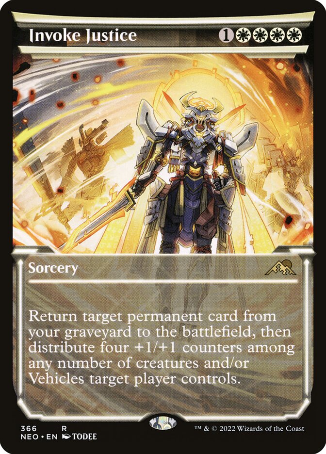 Invoke Justice (366) - Kamigawa: Neon Dynasty (NEO)