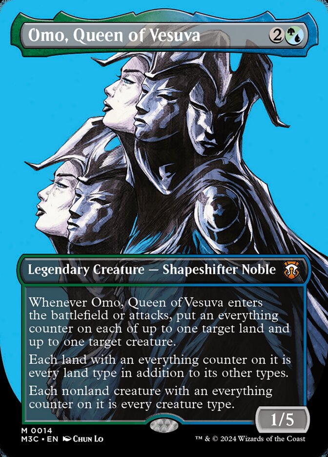 Omo, Queen of Vesuva (14) - Modern Horizons 3 Commander (M3C)