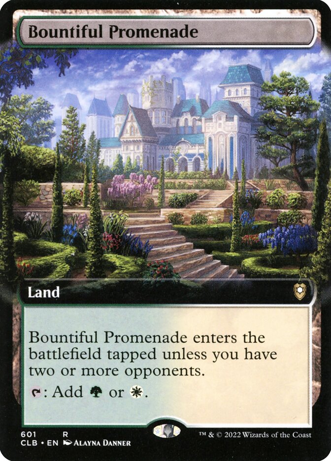 Bountiful Promenade (601) - Commander Legends: Battle for Baldur's Gate (CLB)