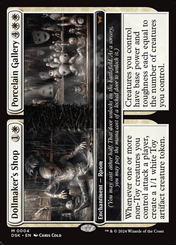 Dollmaker's Shop // Porcelain Gallery (4) - Duskmourn: House of Horror (DSK)