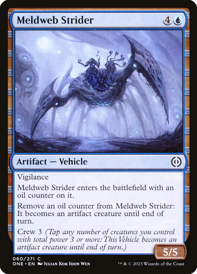 Meldweb Strider (60) - Phyrexia: All Will Be One (ONE)