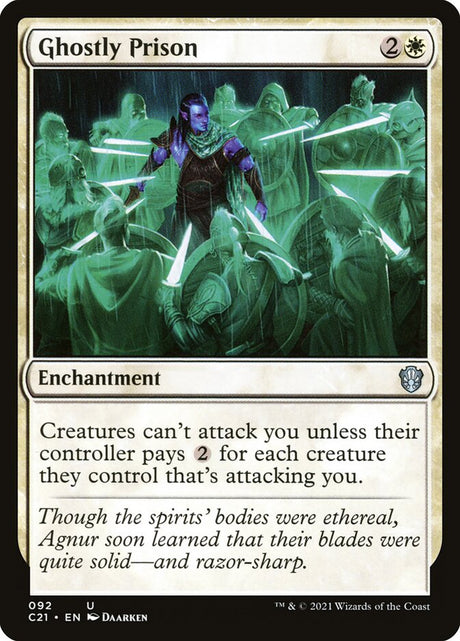 Ghostly Prison (92) - Commander 2021 (C21)
