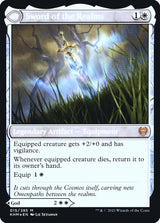 Halvar, God of Battle // Sword of the Realms (15s) - Kaldheim Promos (PKHM)