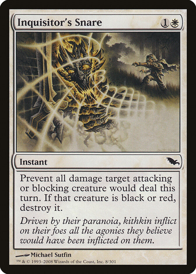 Inquisitor's Snare (8) - Shadowmoor (SHM)