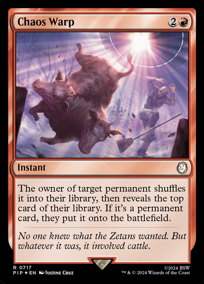 Chaos Warp - [Surge Foil] Fallout (PIP)