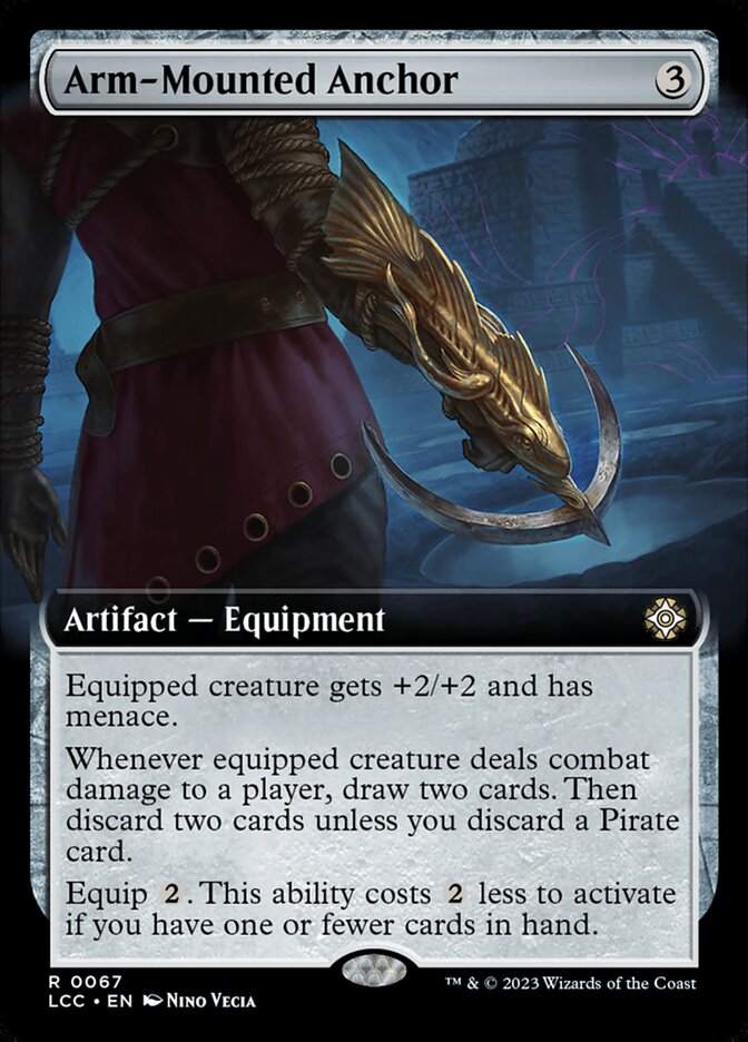 Arm-Mounted Anchor (67) - The Lost Caverns of Ixalan Commander (LCC)