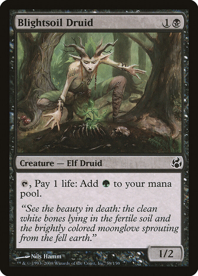 Blightsoil Druid (59) - Morningtide (MOR)