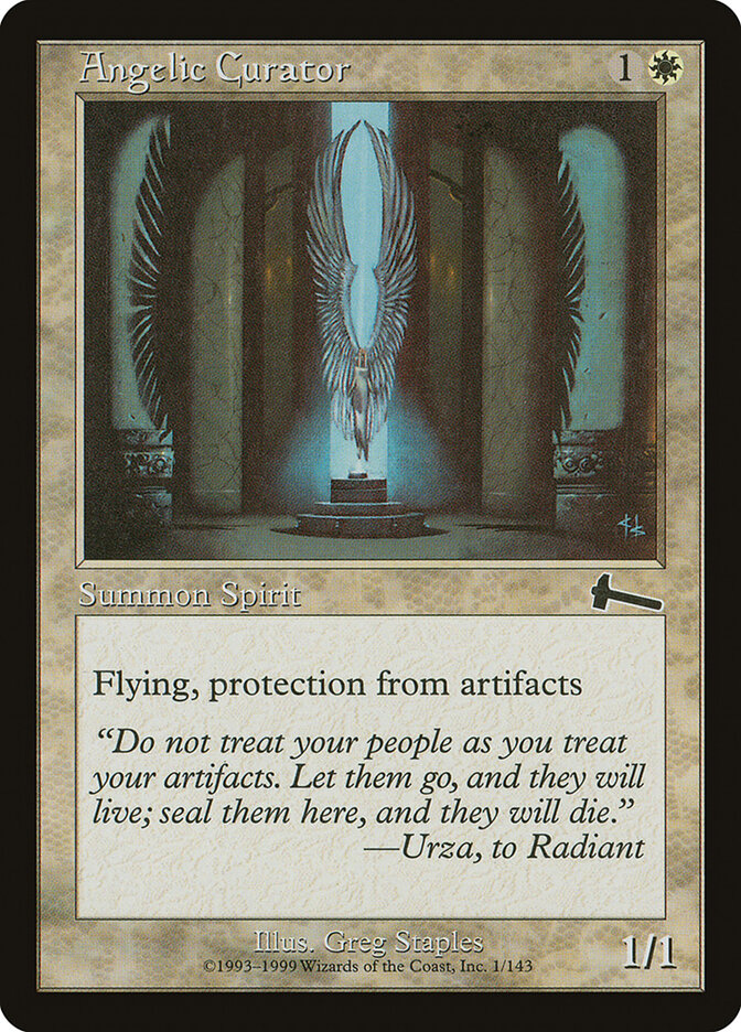 Angelic Curator (1) - Urza's Legacy (ULG)