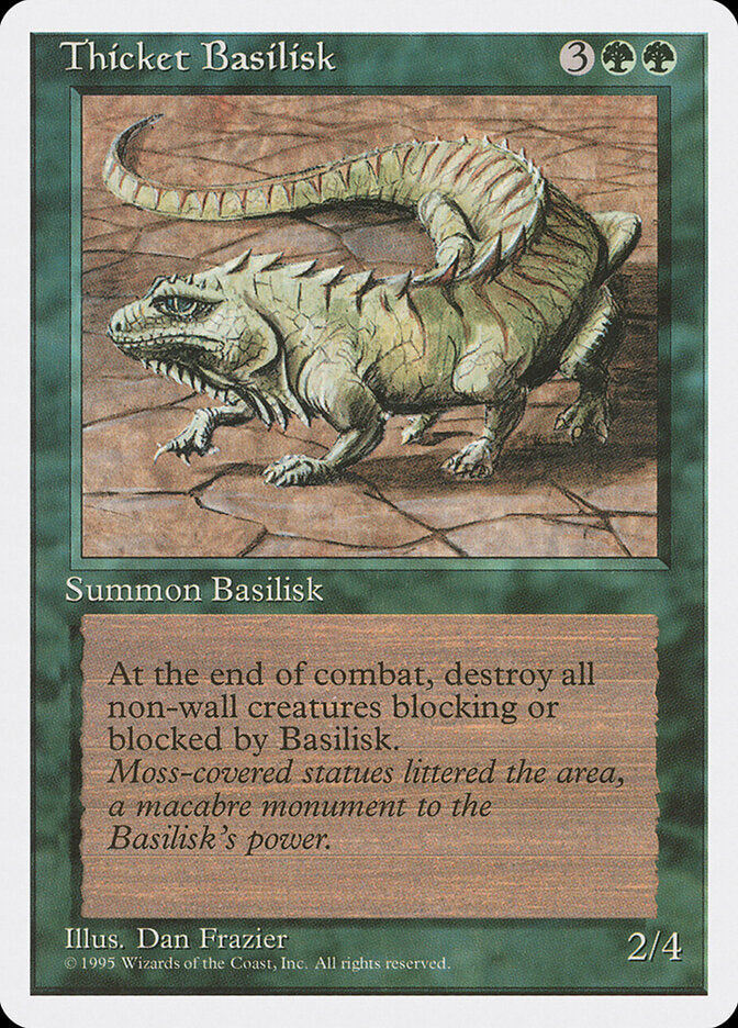 Thicket Basilisk (274) - Fourth Edition (4ED)
