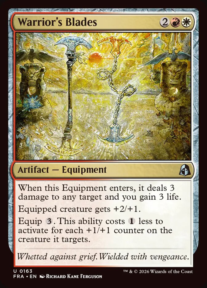 Warrior's Blades (163) - Reality Fracture (FRA)