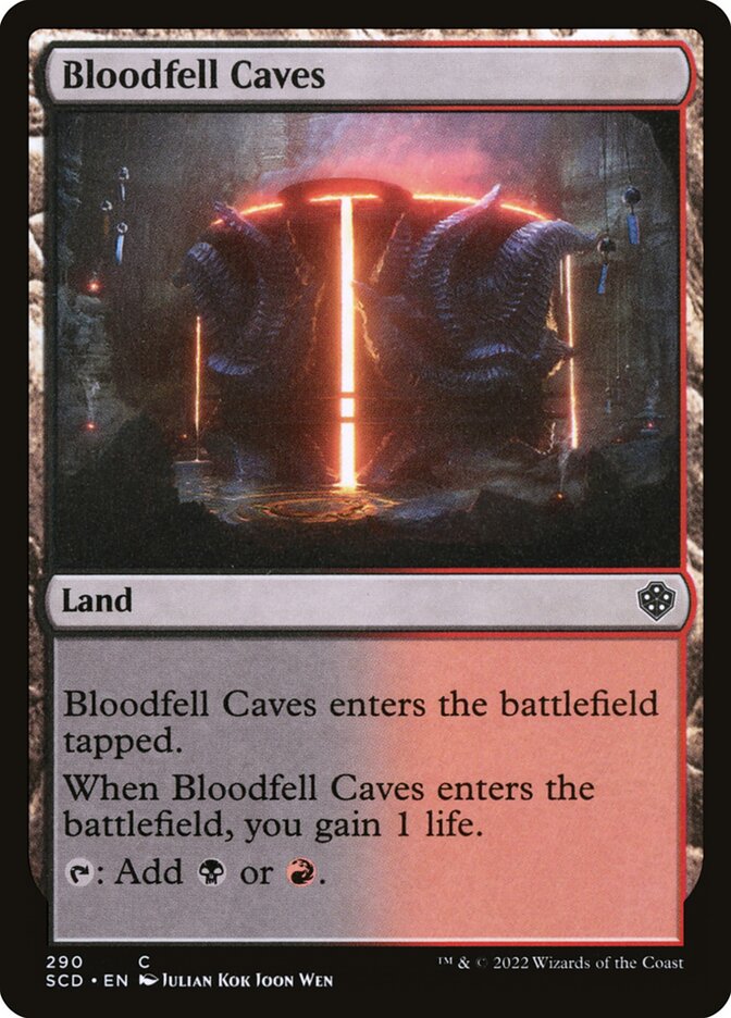 Bloodfell Caves (290) - Starter Commander Decks (SCD)