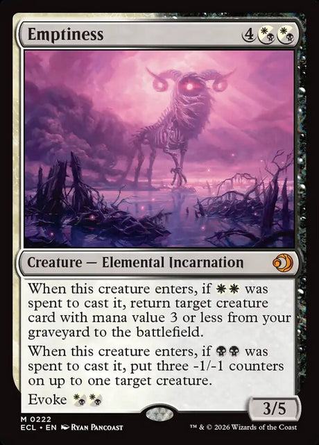 Emptiness (222) - Lorwyn Eclipsed (ECL)