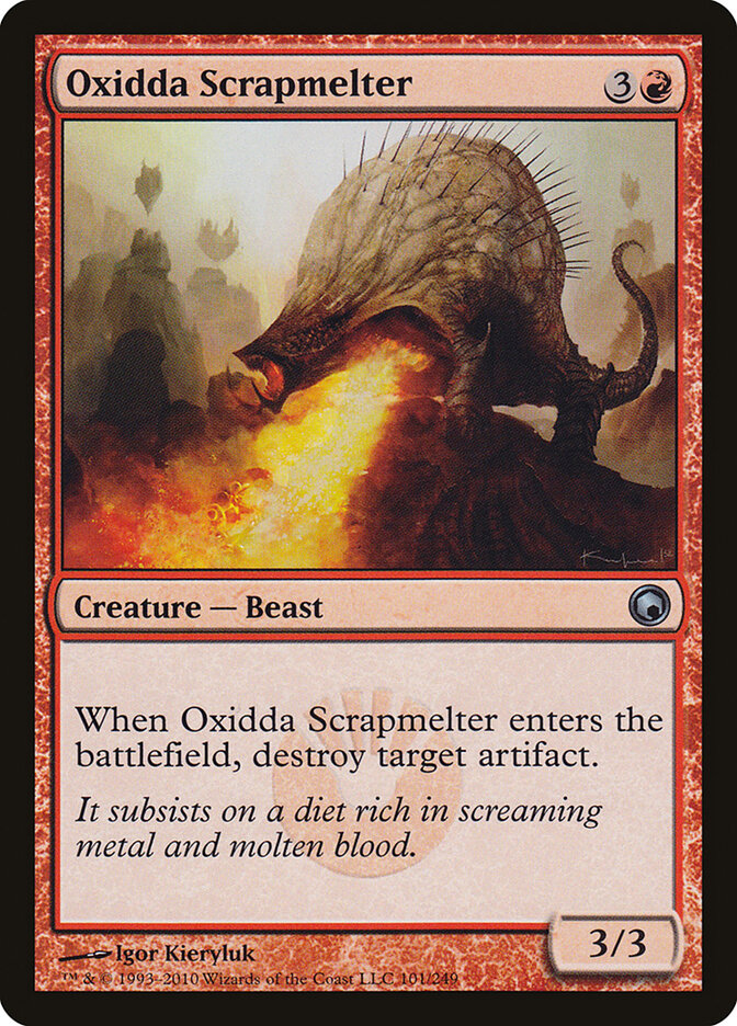 Oxidda Scrapmelter (101) - Scars of Mirrodin (SOM)
