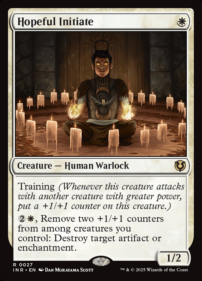 Hopeful Initiate - [Foil] Innistrad Remastered (INR)