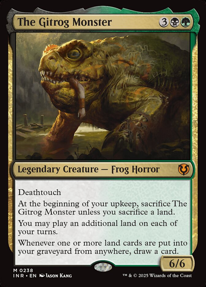 The Gitrog Monster - [Foil] Innistrad Remastered (INR)