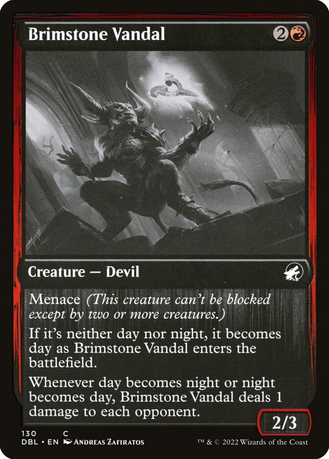 Brimstone Vandal - [Foil] Innistrad: Double Feature (DBL)
