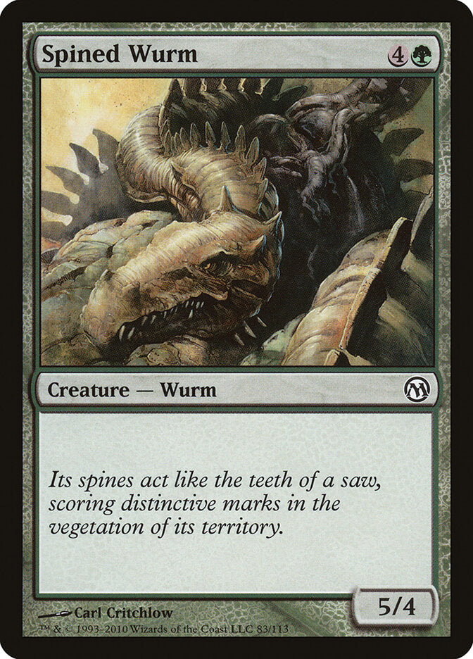 Spined Wurm (83) - Duels of the Planeswalkers (DPA)