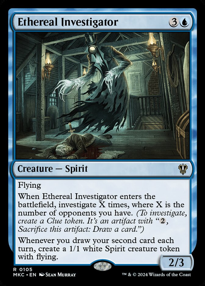 Ethereal Investigator (105) - Murders at Karlov Manor Commander (MKC)