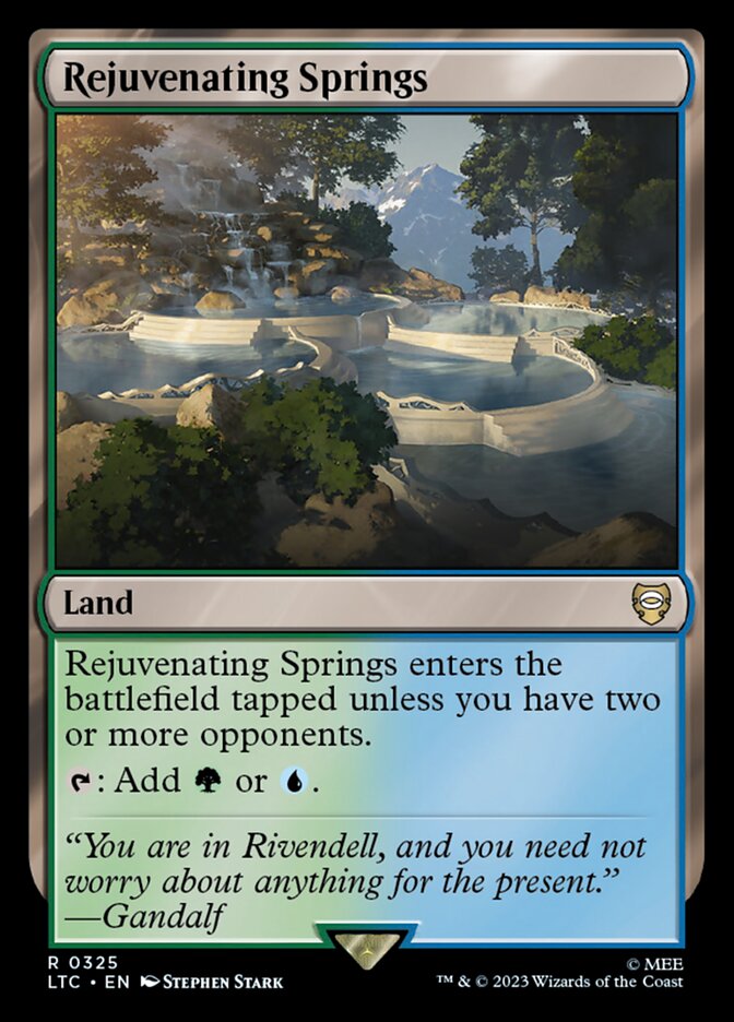 Rejuvenating Springs (325) - Tales of Middle-earth Commander (LTC)