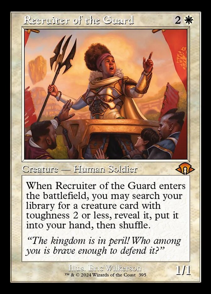 Recruiter of the Guard - [Retro Frame] Modern Horizons 3 (MH3)
