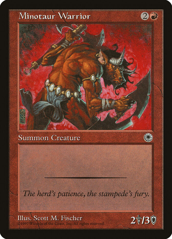 Minotaur Warrior (140) - Portal (POR)