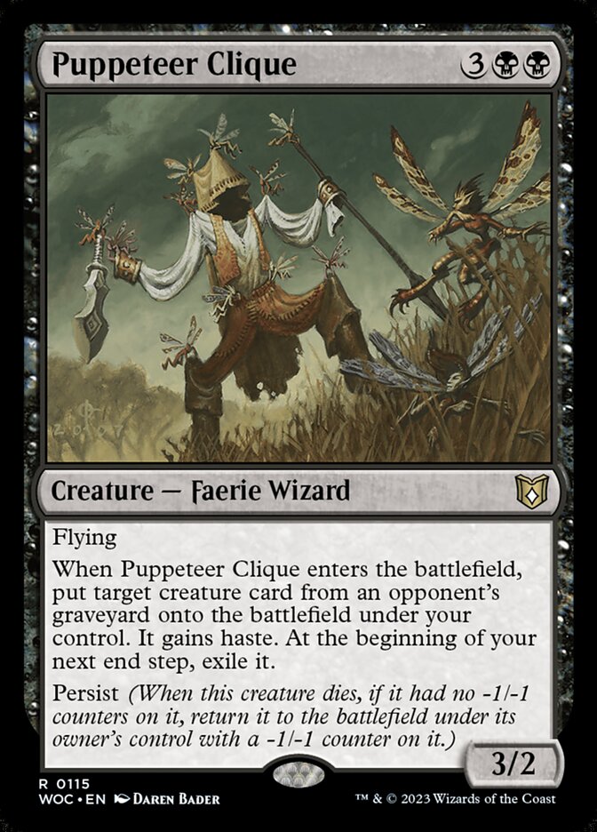 Puppeteer Clique (115) - Wilds of Eldraine Commander (WOC)