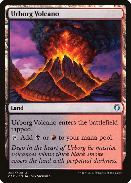 Urborg Volcano (288) - Commander 2017 (C17)