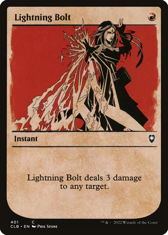 Lightning Bolt (401) - Commander Legends: Battle for Baldur's Gate (CLB)