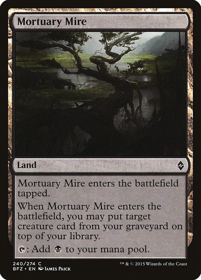 Mortuary Mire (240) - Battle for Zendikar (BFZ)