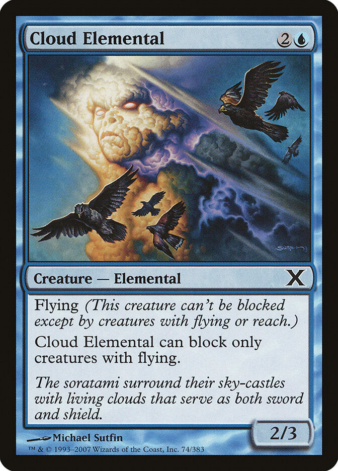 Cloud Elemental (74) - Tenth Edition (10E)