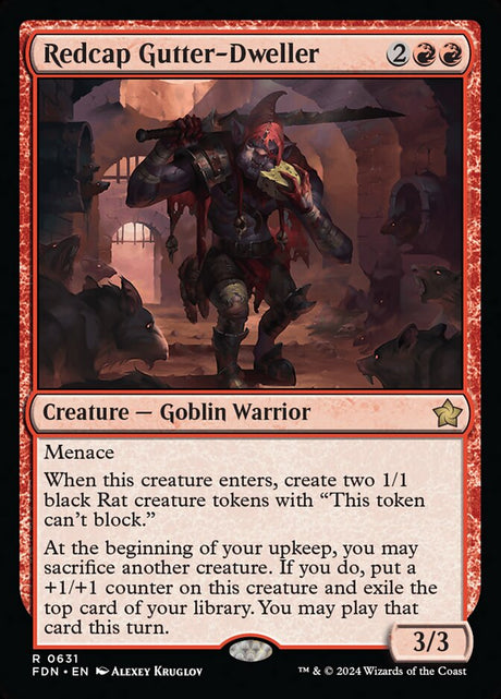 Redcap Gutter-Dweller (631) - Foundations (FDN)