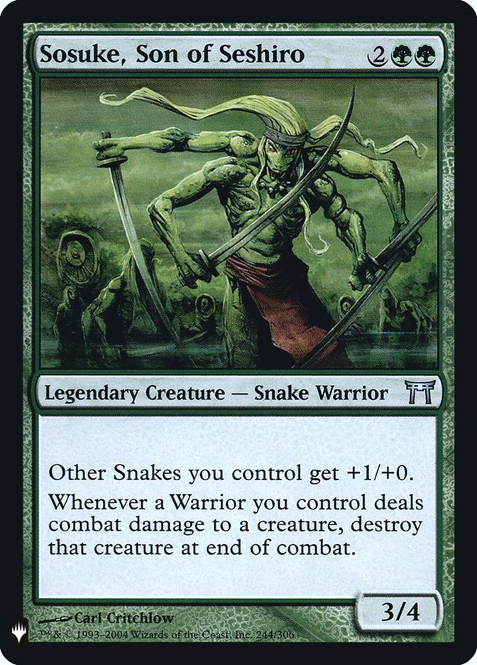 Sosuke, Son of Seshiro - [Foil] The List (PLST)
