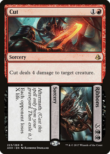 Cut // Ribbons (223) - Amonkhet (AKH)