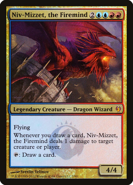Niv-Mizzet, the Firemind (1) - Duel Decks: Izzet vs. Golgari (DDJ)