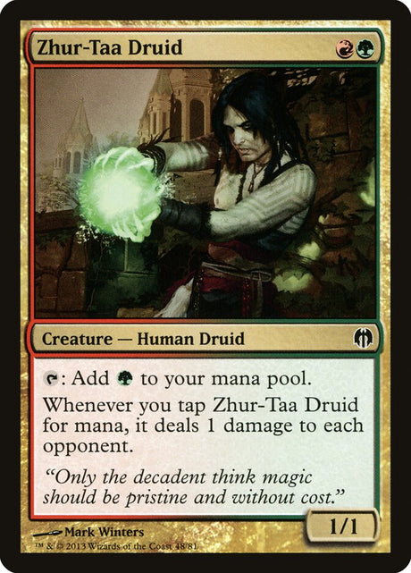 Zhur-Taa Druid (48) - Duel Decks: Heroes vs. Monsters (DDL)