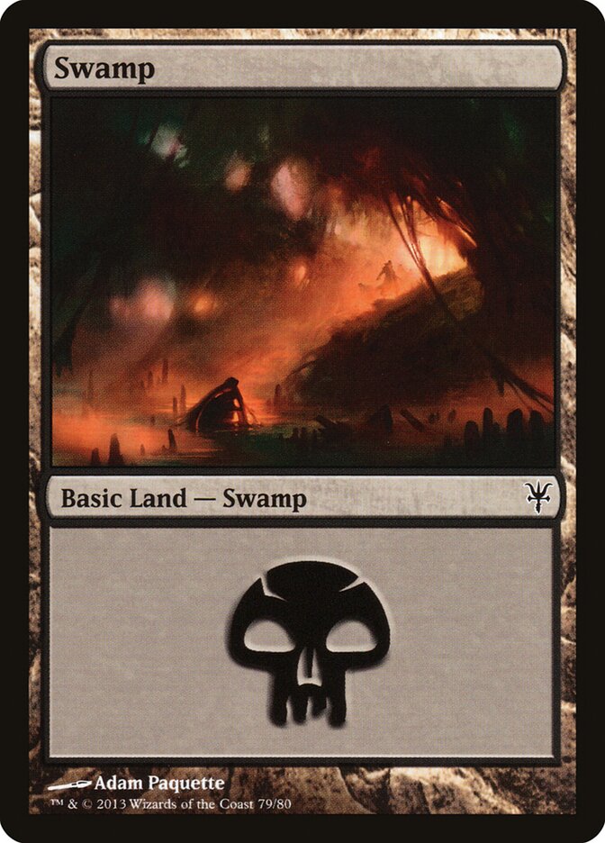 Swamp (79) - Duel Decks: Sorin vs. Tibalt (DDK)