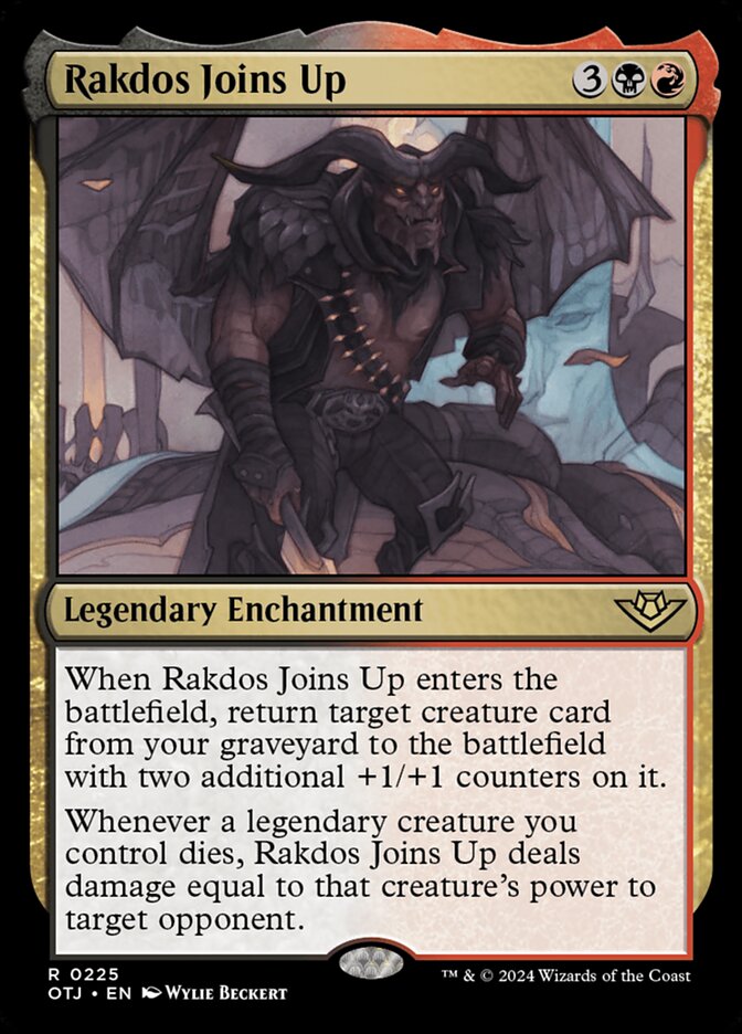 Rakdos Joins Up (225) - Outlaws of Thunder Junction (OTJ)