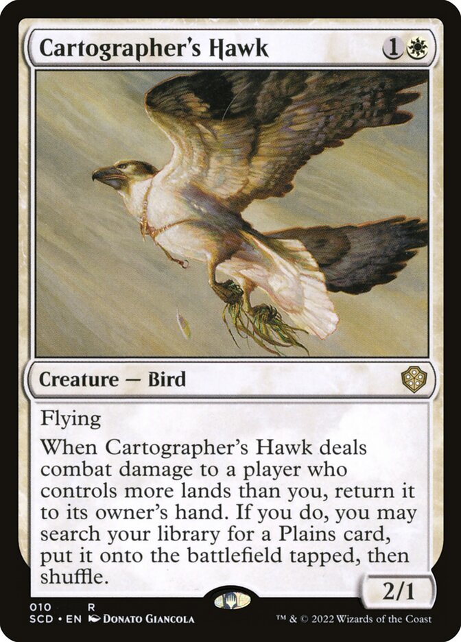 Cartographer's Hawk (10) - Starter Commander Decks (SCD)