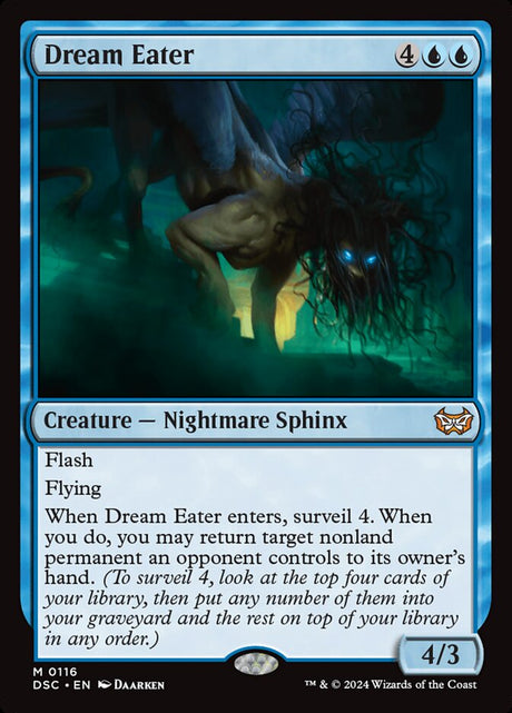 Dream Eater (116) - Duskmourn: House of Horror Commander (DSC)