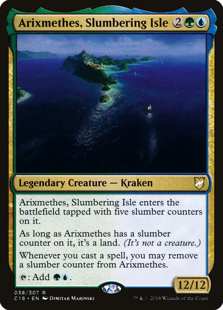Arixmethes, Slumbering Isle (38) - Commander 2018 (C18)