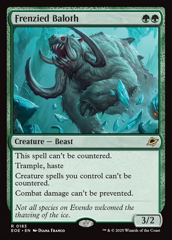 Frenzied Baloth (183) - [Foil] Edge of Eternities (EOE)