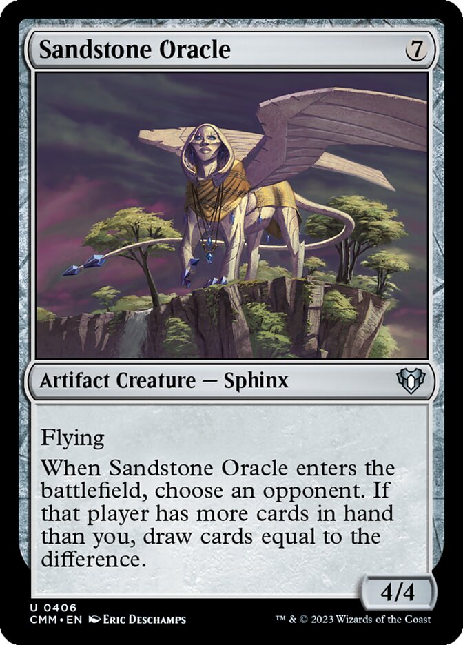 Sandstone Oracle (406) - Commander Masters (CMM)