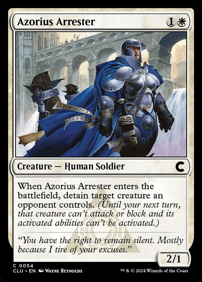 Azorius Arrester (54) - Ravnica: Clue Edition (CLU)