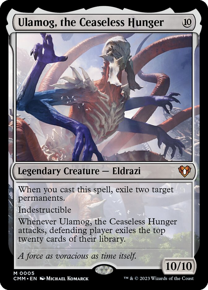 Ulamog, the Ceaseless Hunger (5) - Commander Masters (CMM)