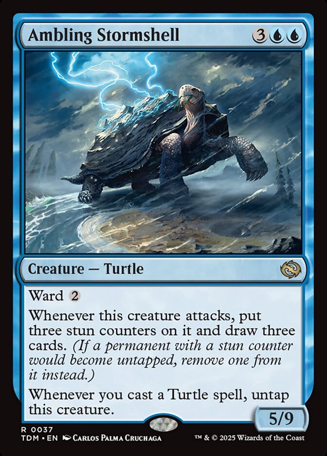 Ambling Stormshell (37) - Tarkir: Dragonstorm (TDM)