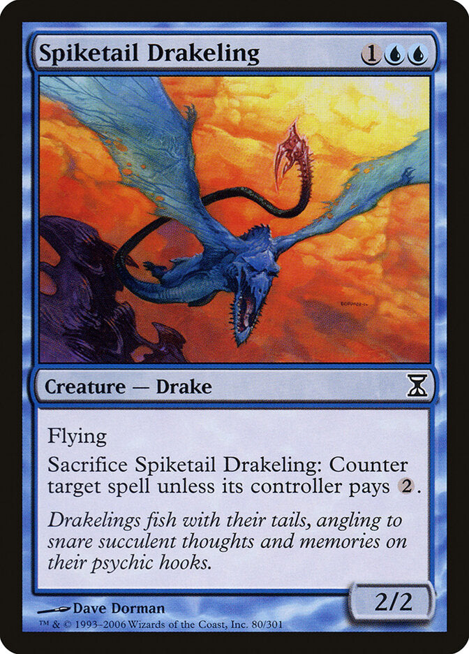 Spiketail Drakeling (80) - Time Spiral (TSP)