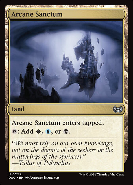 Arcane Sanctum (259) - Duskmourn: House of Horror Commander (DSC)