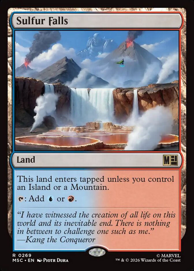 Sulfur Falls (269) - Marvel Super Heroes Commander (MSC)