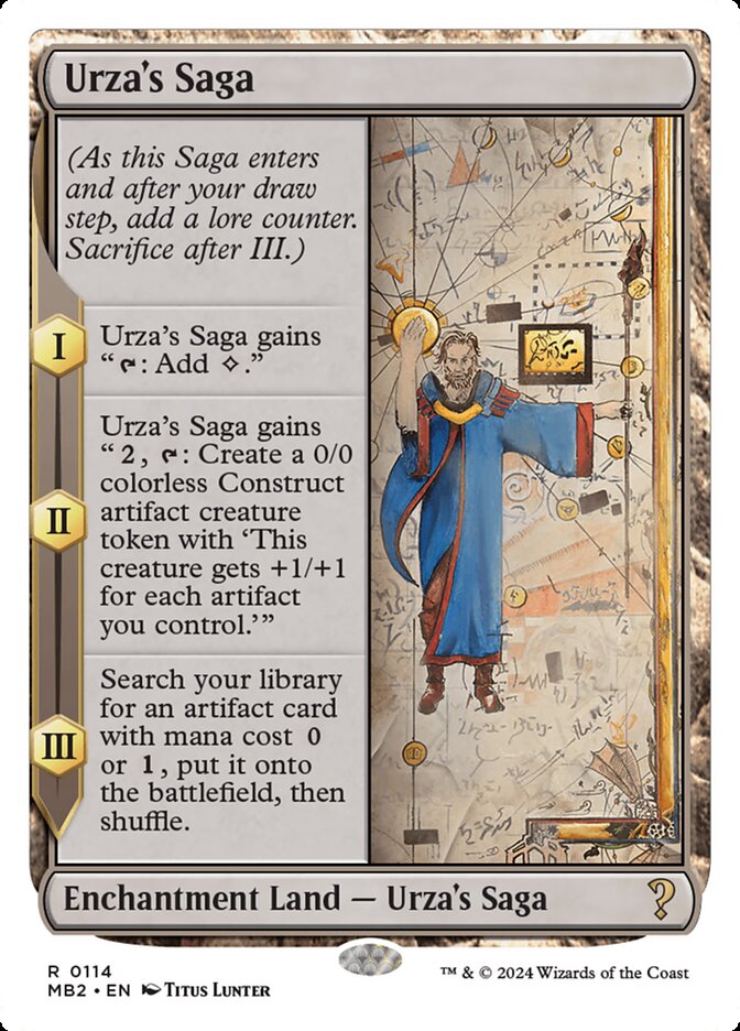Urza's Saga (114) - Mystery Booster 2 (MB2)